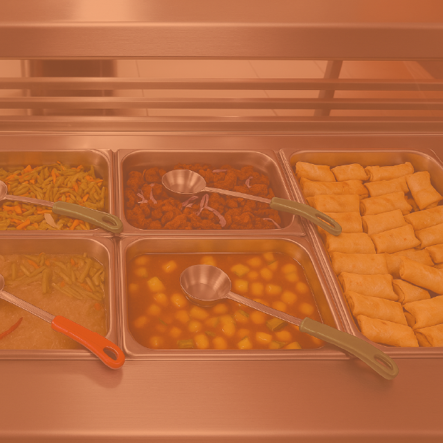 Platillo saludable preparado por Grupo MAYAN para comedores industriales