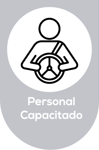 Autobuses de Transportes MAYAN trasladando personal en carretera.